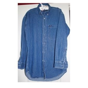 Chaps Ralph Lauren Denim Shirt sz S